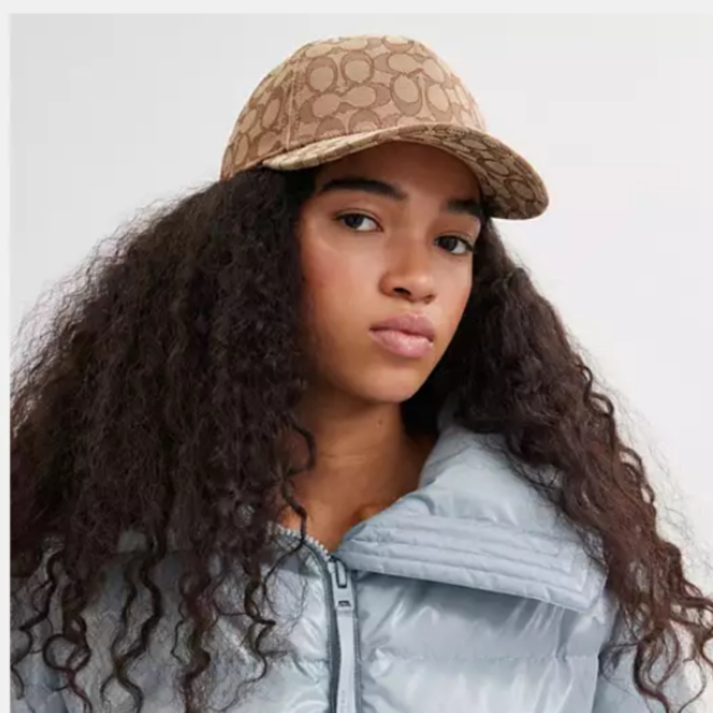 NWT Coach Signature Brown Cap. Make an offer. ๐ - Picture 2 of 2